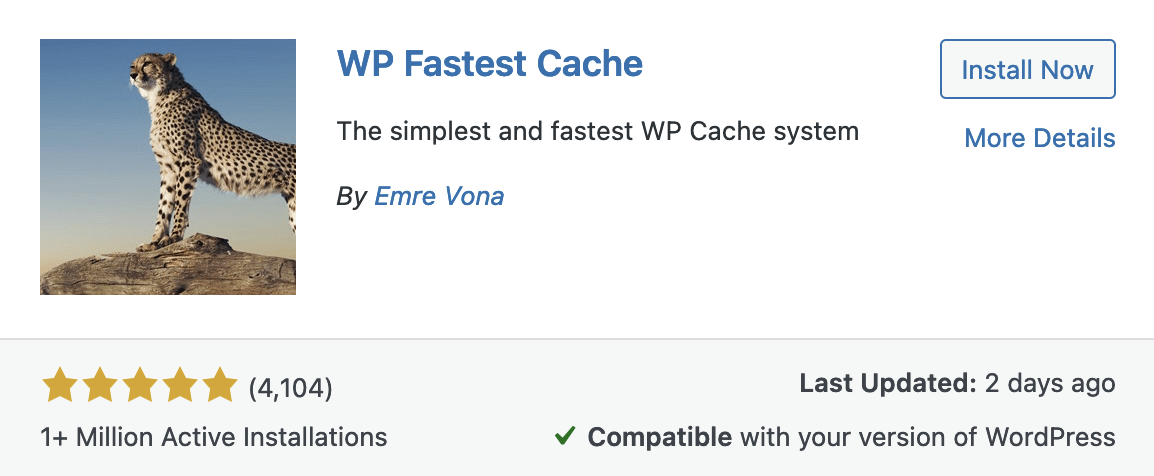 Plugin WP Super Caché