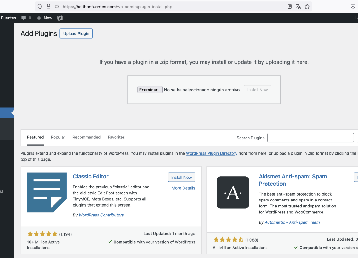 ¿Qué es un plugin de WordPress?